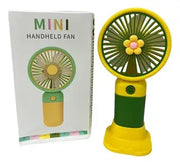 Ventilador portátil de mano recargable
