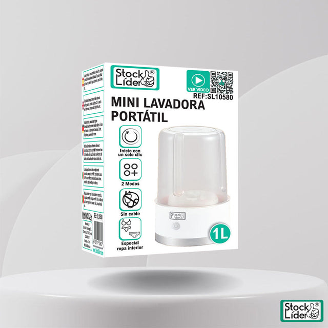 Mini lavadora portátil compacta | ViamoMas