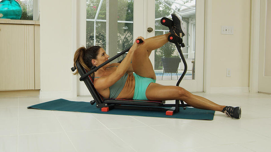 Máquina para entrenar abdominales en casa