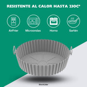 Bandeja silicona de aire para freidora