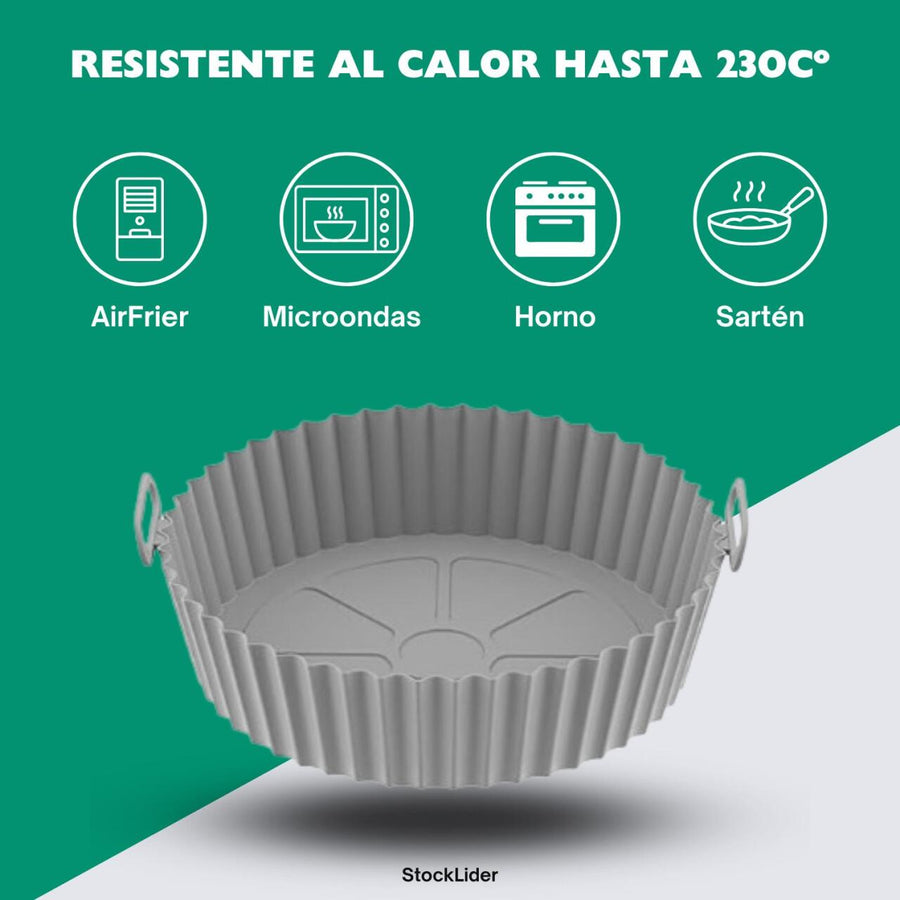 Bandeja silicona de aire para freidora