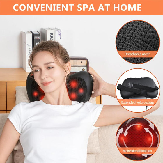 Cojín masaje Shiatsu con calor | ViamoMas