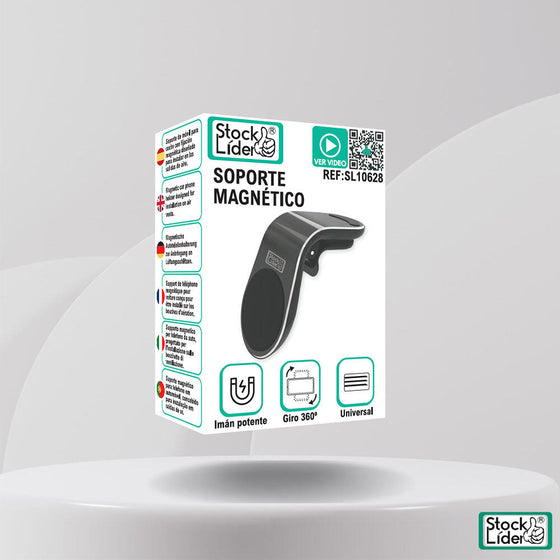Soporte magnético coche rejilla | ViamoMas
