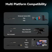 Auriculares gaming A36 con sonido inmersivo
