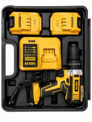 Kit herramientas con taladro inalámbrico