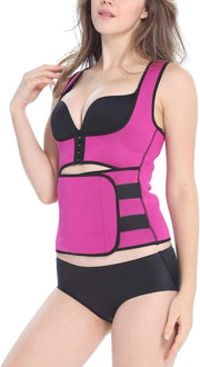 Faja Deportiva Cinturón Lumbar de Sudoración Corte Corset