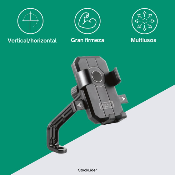 Soporte de móvil para moto estable