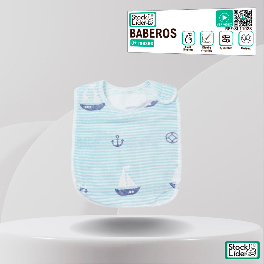 Baberos para bebé ajustables | ViamoMas