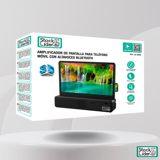 Amplificador pantalla Bluetooth para móvil