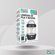 lámpara recargable proyector RGB portátil