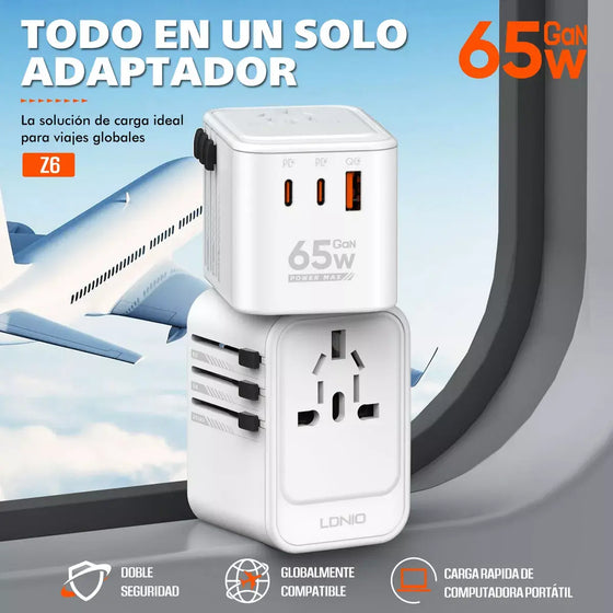 Adaptador PD20W Universal de Carga Rápida