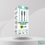 Cable USB C a USB C 1m carga rápida