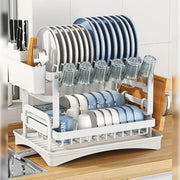 Escurridor de Platos 2 Alturas Blanco