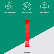 Cinta elástica gimnasio para entrenar en casa