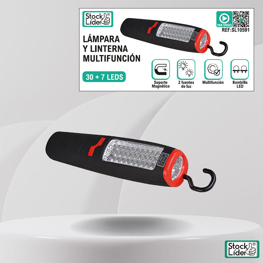 Lámpara linterna multifunción LED
