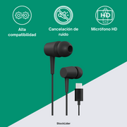 Auriculares Tipo C para móvil y tablet
