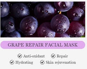 Mascarilla Facial Hidratante de Uva SADOER