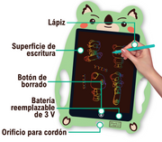 Pizarra mágica LCD 9 pulgadas infantil