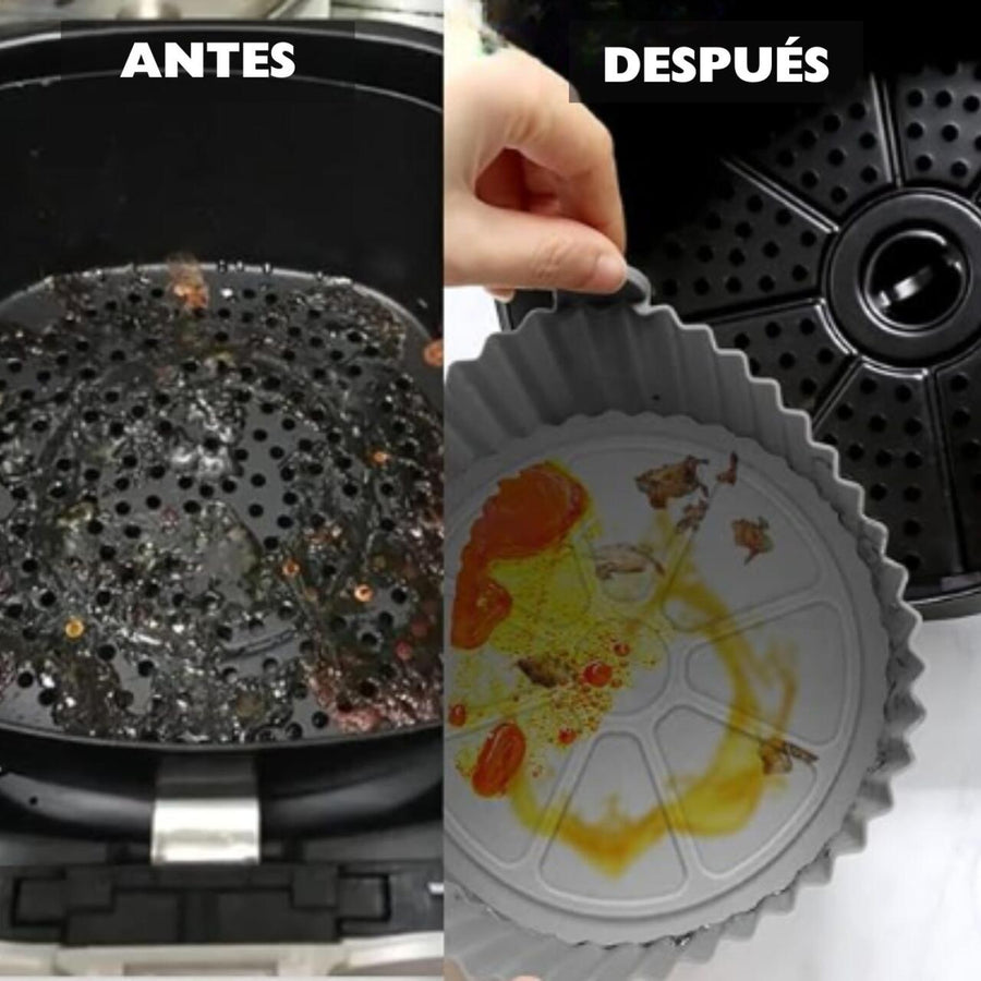 Bandeja silicona de aire para freidora