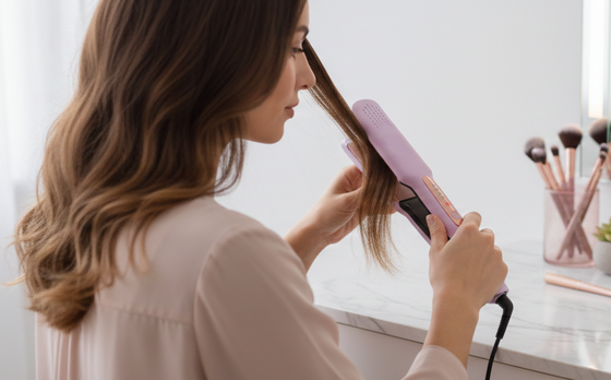 Plancha para el cabello cerámica 4 temperaturas