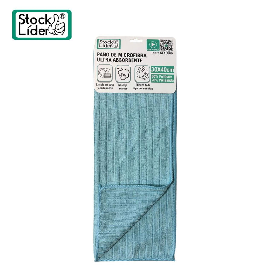 Paño microfibra ultra absorbente 30x40 cm