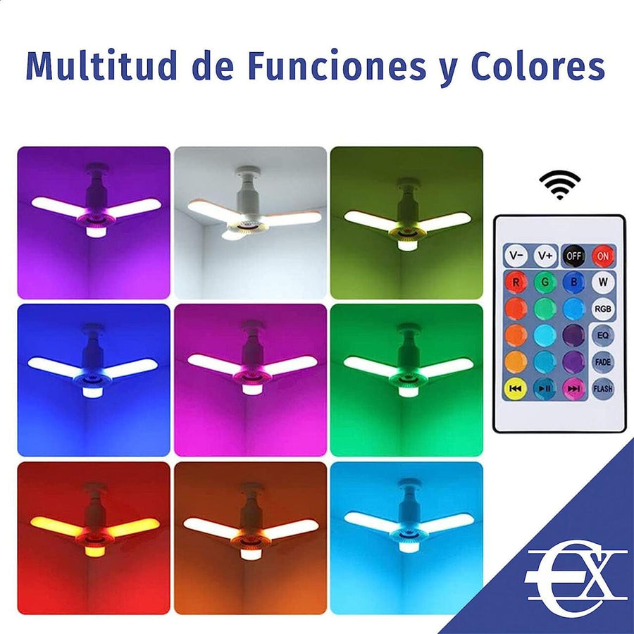 Lámpara con Altavoz Bluetooth y Mando