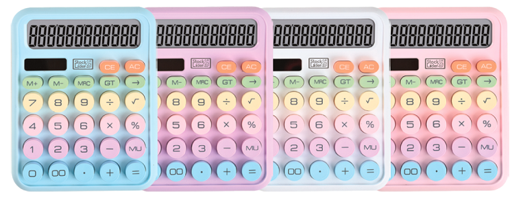 Calculadora retro de 12 dígitos