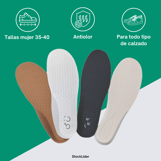 Plantillas recortables mujer cómodas