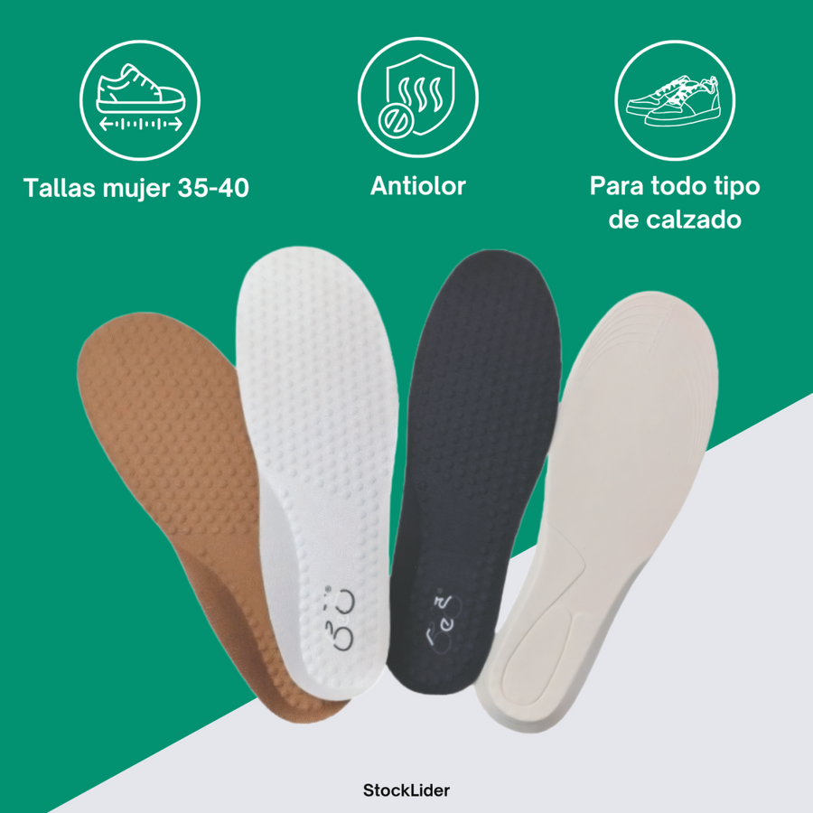 Plantillas recortables mujer cómodas