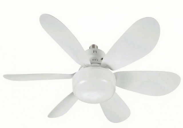 Ventilador de techo LED retráctil con mando