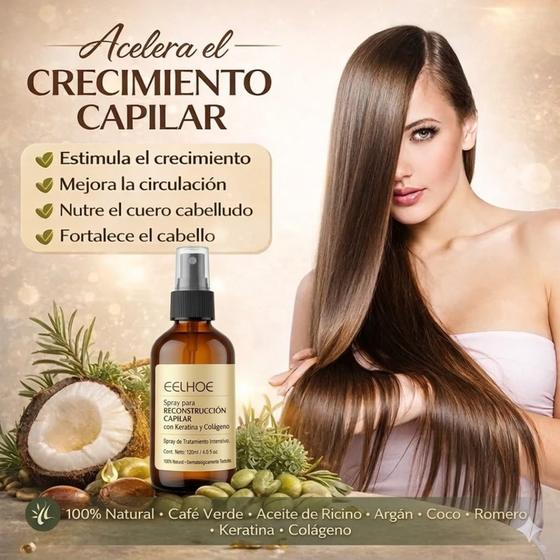 Spray capilar colágeno y keratina 150ml