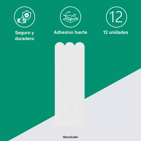 Tiras adhesivas antideslizantes para baño