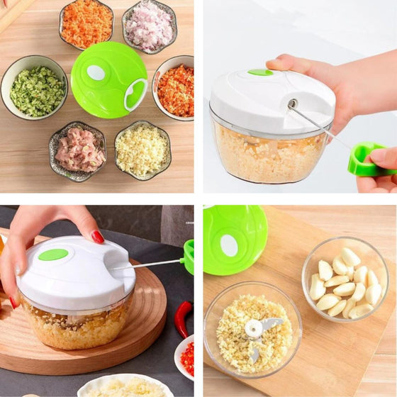 Picadora manual de cocina | Corta rápido