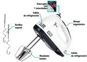 Batidor eléctrico 7 velocidades | ViamoMas