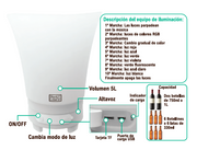 Cubitera de hielo con altavoz Bluetooth