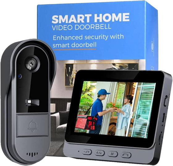 Timbre con cámara M10 sin WiFi ni app
