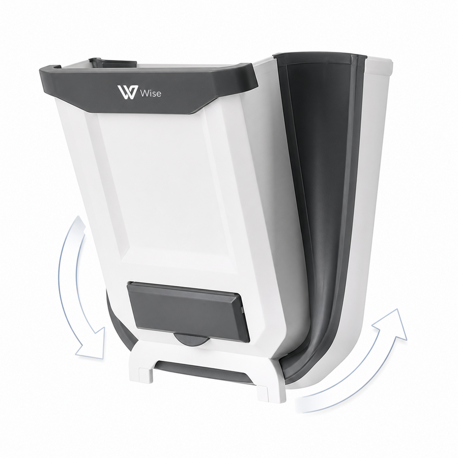 Papelera plegable colgante cocina