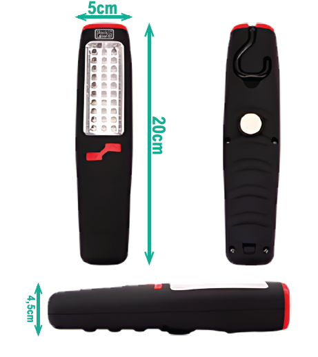 Lámpara linterna multifunción LED | ViamoMas
