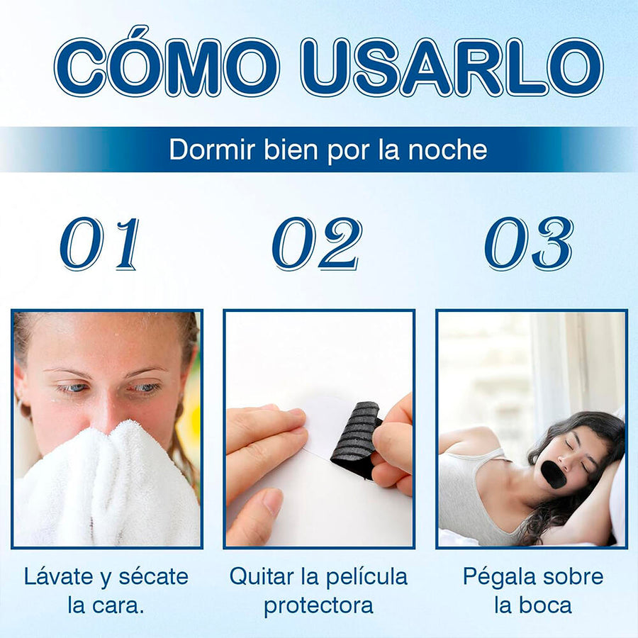 Tiras Bucales Antirronquidos 60 uds