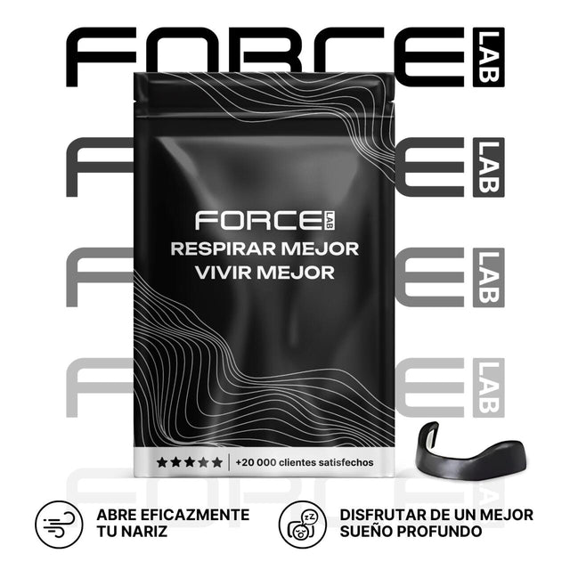 Tiras nasales magnéticas ForceLab™ V2