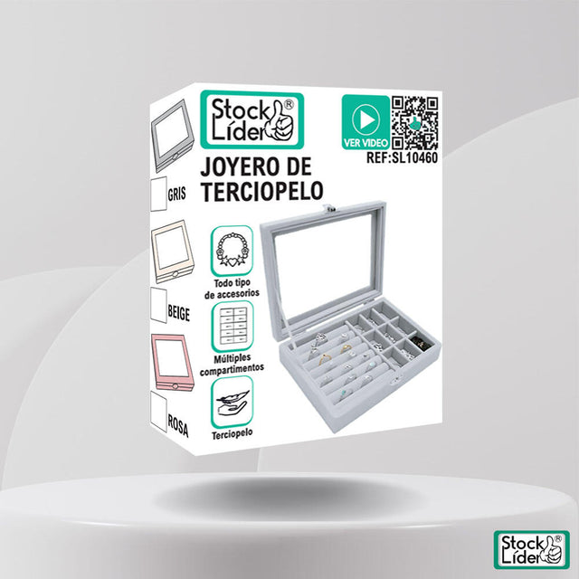 Joyero de terciopelo para cajón | ViamoMas