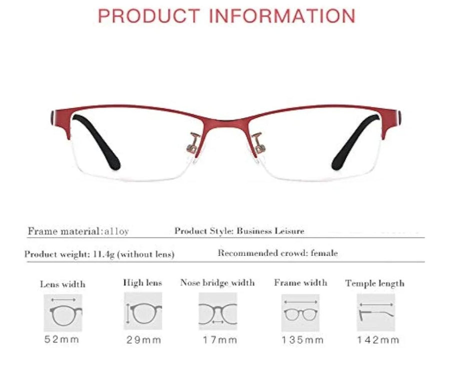 Gafas de lectura multifocales +1.00