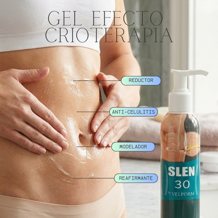 Gel anticelulítico crioterapia corporal