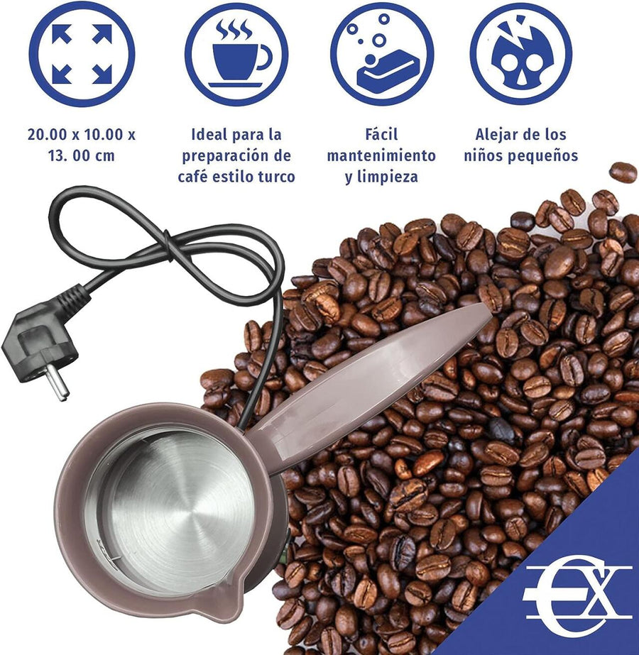 Cafetera 0.5L compacta para café diario