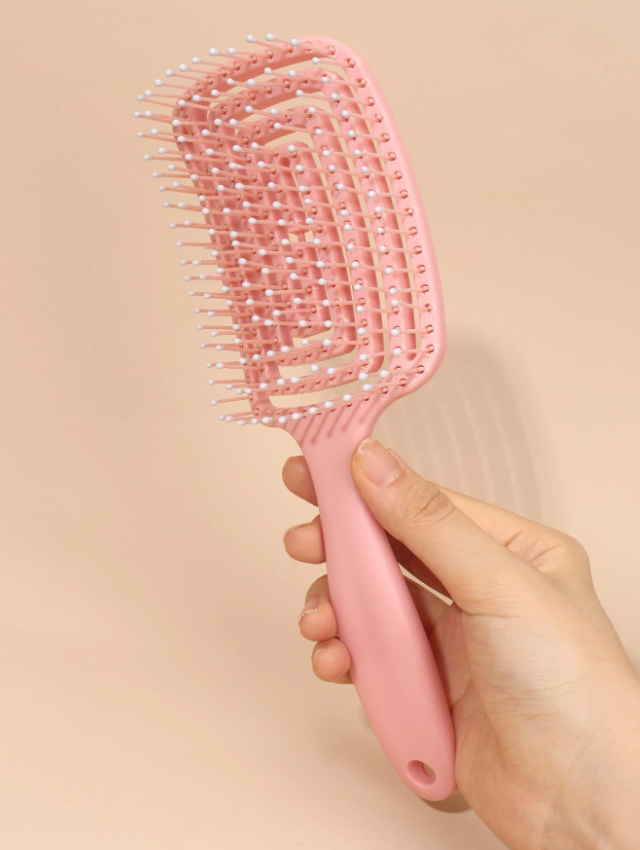 Cepillo de pelo desenredante sin tirones