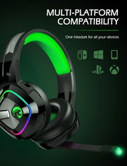 Cascos Gaming A66 RGB | Sonido y confort