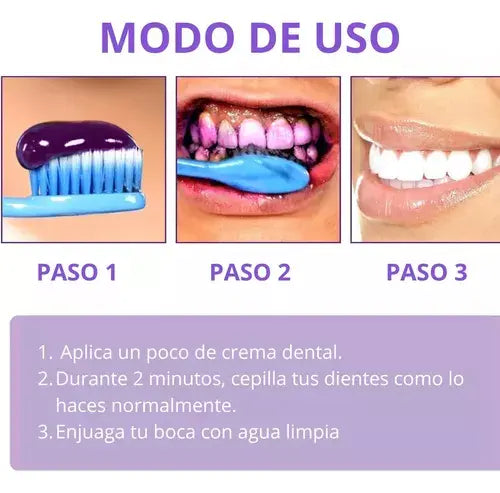 Blanqueador Dental Lila V34 | ViamoMas