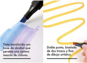 Estuche Marcador 60U para ordenar y crear