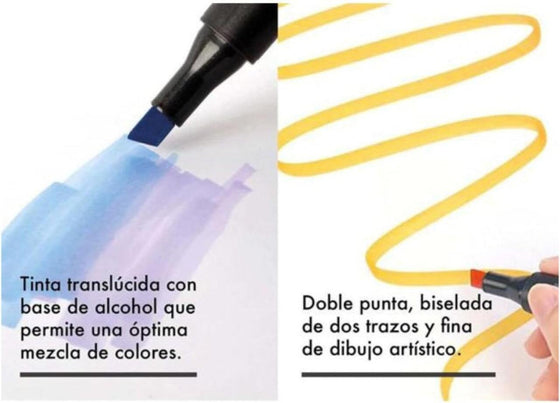 Estuche Marcador 60U para ordenar y crear