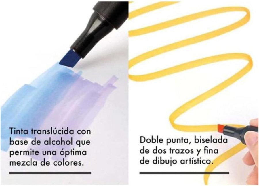 Estuche Marcador 60U para ordenar y crear